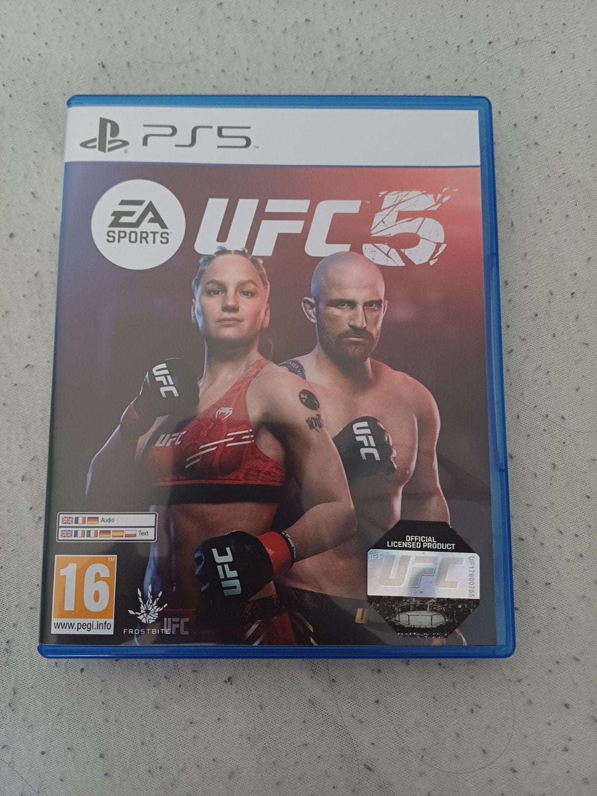 PS5 UFC5, Ophalen of Verzenden, Zo goed als nieuw, Vanaf 16 jaar
