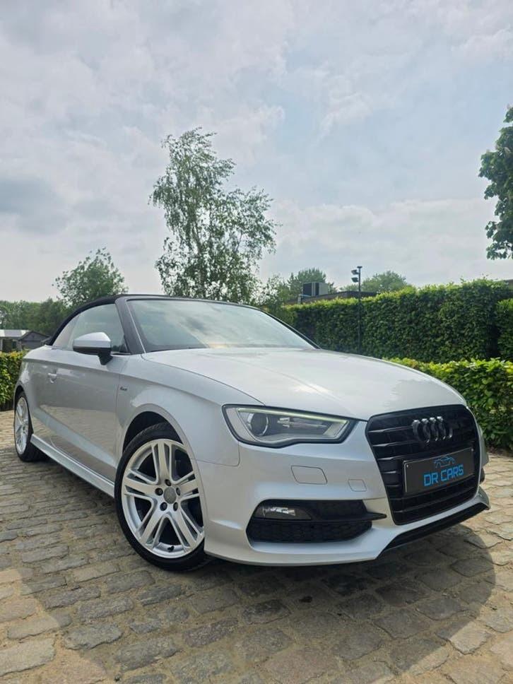 AUDI A3 S-LINE CABRIO-1.4TFSI//140PK-XENON/LED/SPORTSEATS, Auto's, Voorwielaandrijving, 4 zetels, Euro 6, 4 cilinders