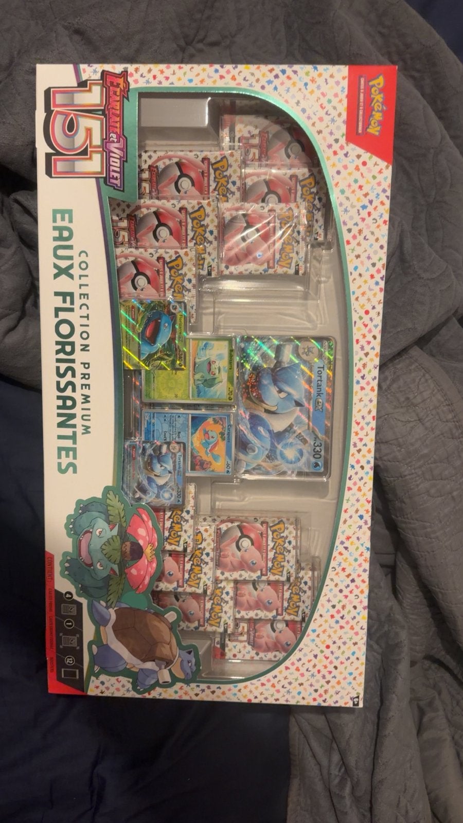 Cartes Pokemon 151 Coffret Eaux Florissantes Neuf FR, Enlèvement, Comme neuf, Booster, Foil