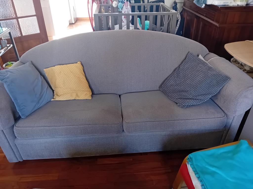 Divan/ sofa / canapé, Maison & Meubles, Canapés | Salons, Comme neuf, Banc droit, Trois personnes, 200 à 250 cm, 75 à 100 cm, Tissus