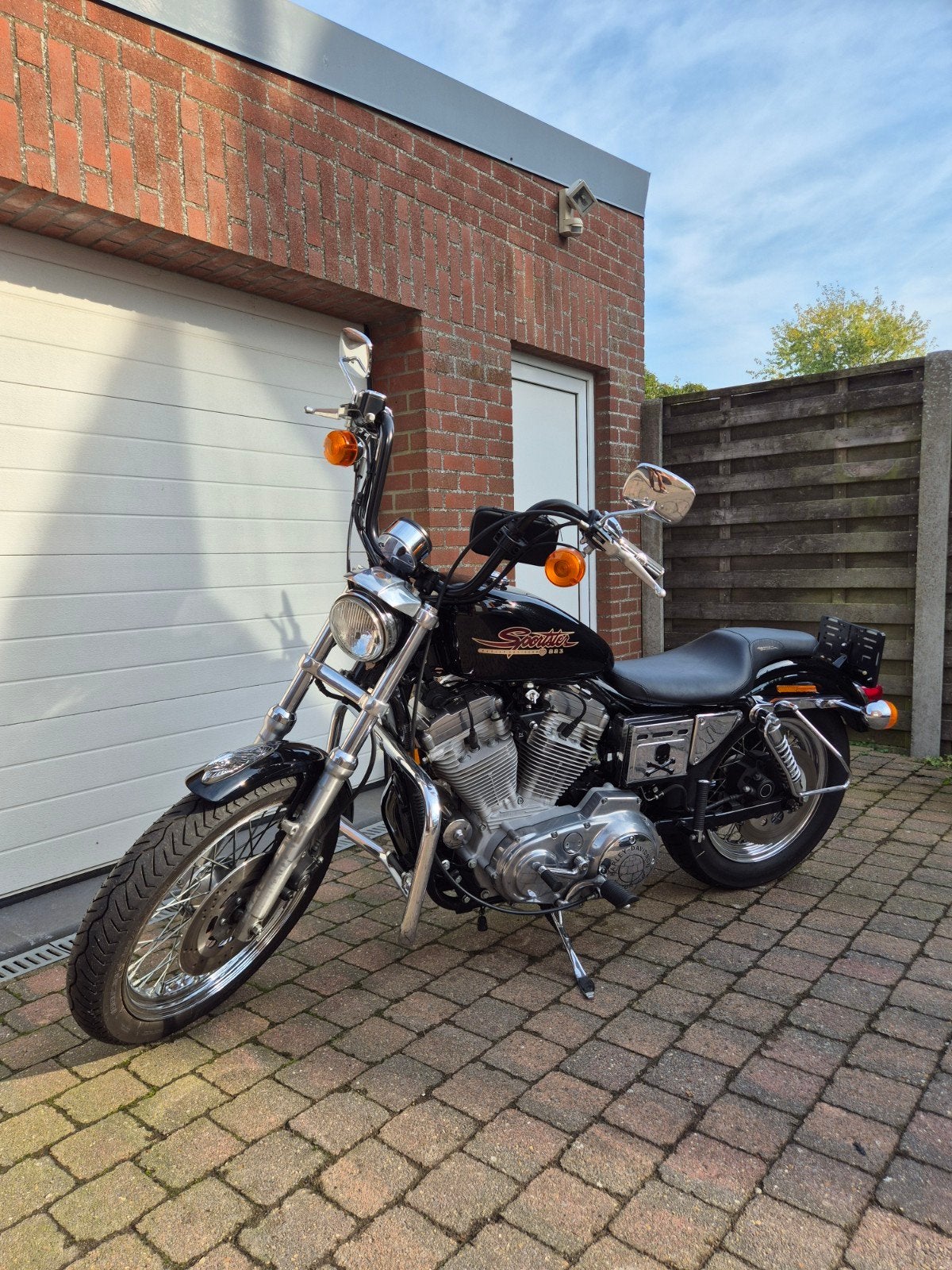 Harley Davidson Sportster 883 1998, Motoren, 2 cilinders, Sportuitlaat, Motorrijbewijs A, Gebruikt