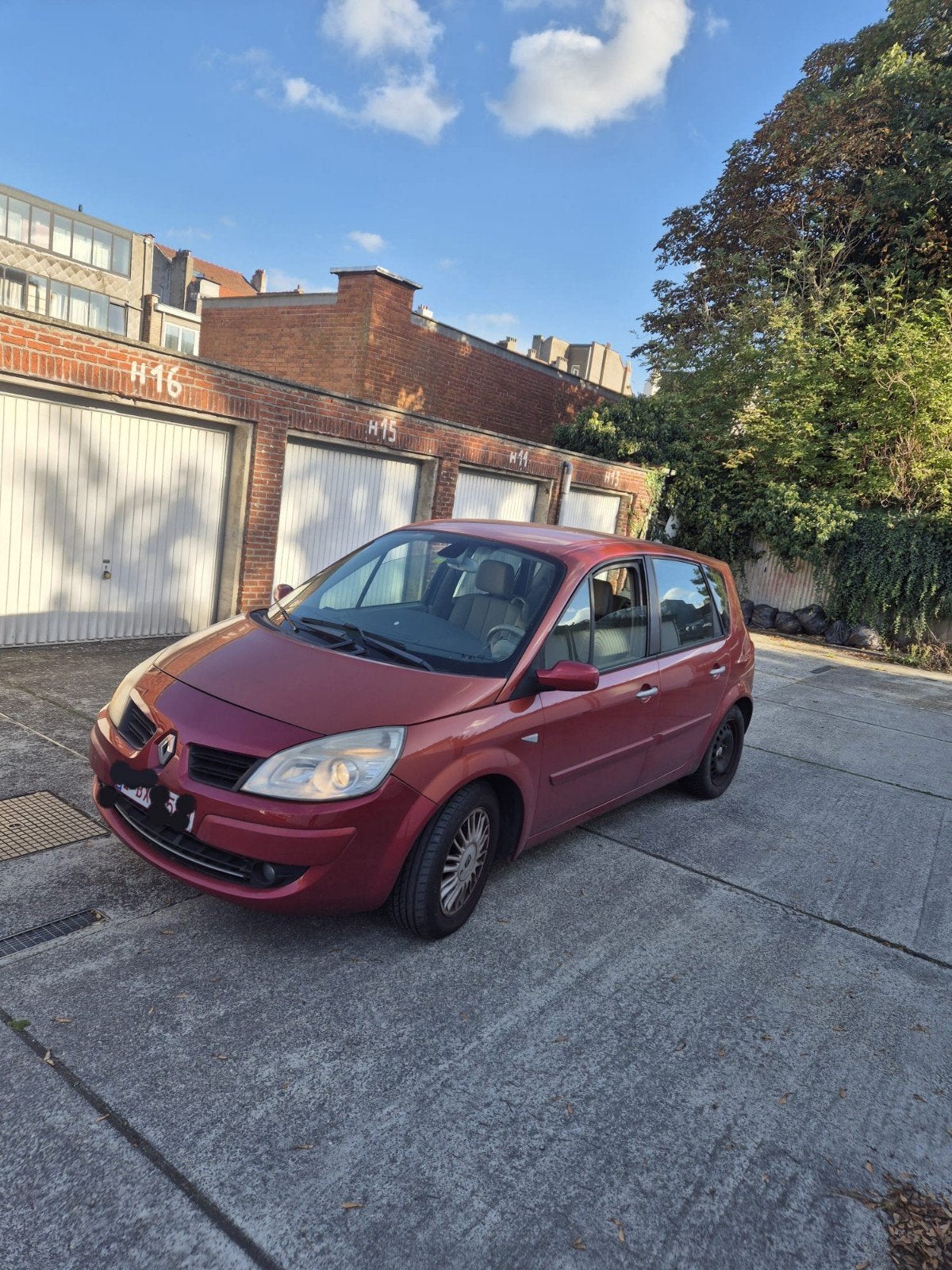 Renault Scenic Diesel roule super bien mécanique OK, Autos, Rouge, Achat, Boîte manuelle, 5 portes