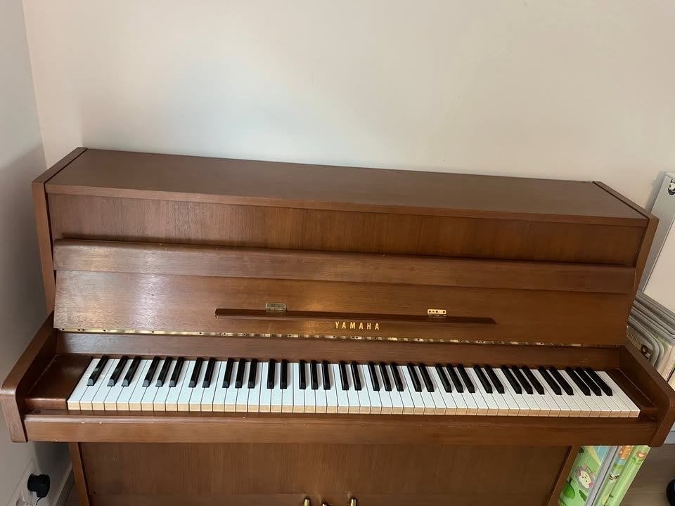 Akoestische piano van Yamaha, Ophalen, Gebruikt, Bruin, Piano