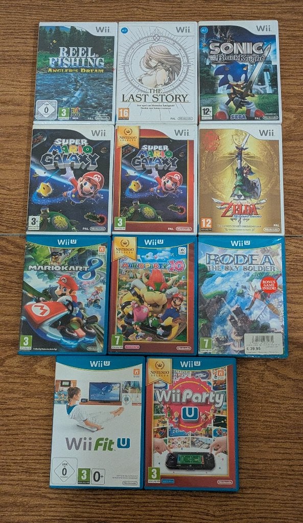 Nintendo Wii & Wii U Games, Enlèvement, Comme neuf