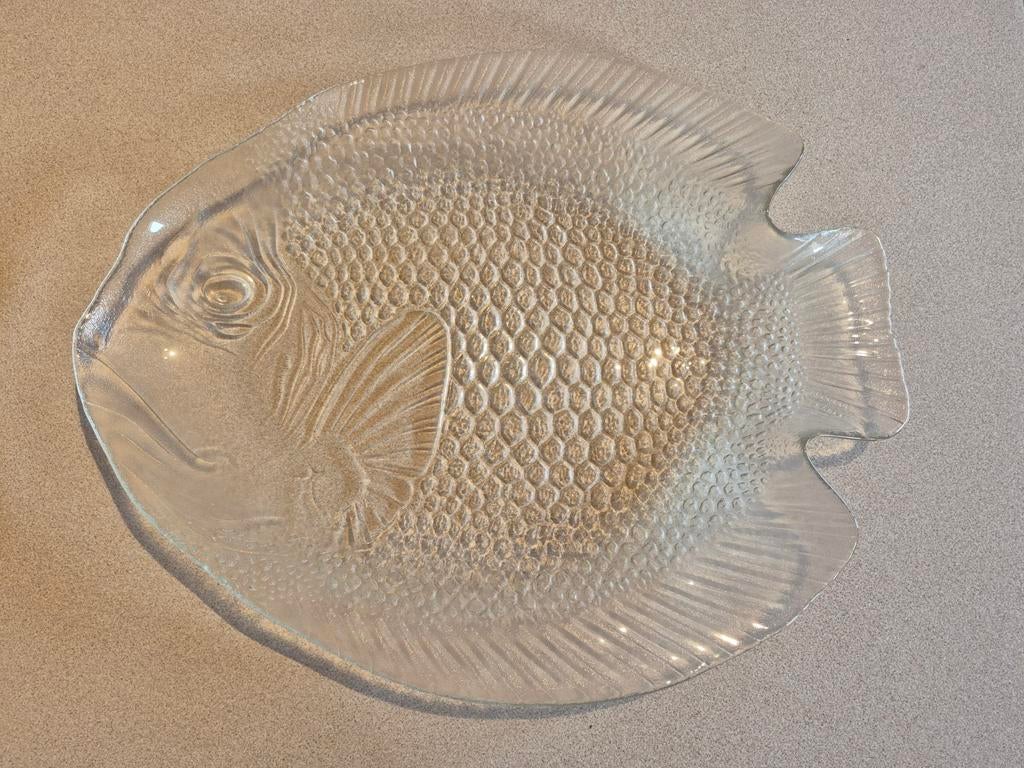 Arcoroc France glazen visschotel L 40cm, Ophalen of Verzenden, Overige stijlen, Glas, Schaal of Schalen