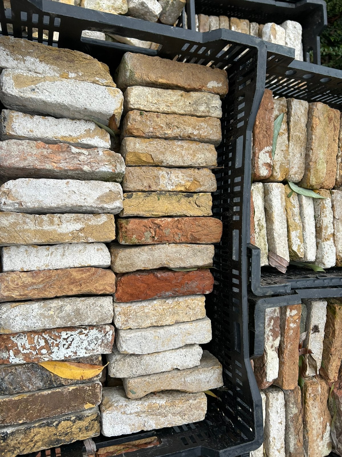 Mooie partij handgevormde IJsseltjes, Ophalen, Gebruikt, 10 m² of meer, Klinkers