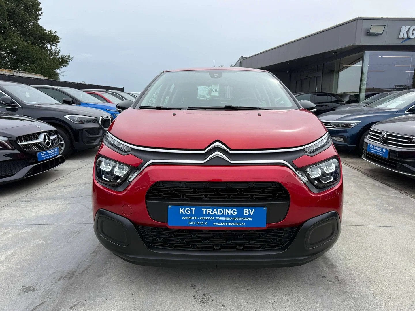 Citroën C3 1.2i 82PK FULL LED FACELIFT BLUETOOTH DAB AIRCO, Auto's, Stof, Gebruikt, 1199 cc, 3 cilinders