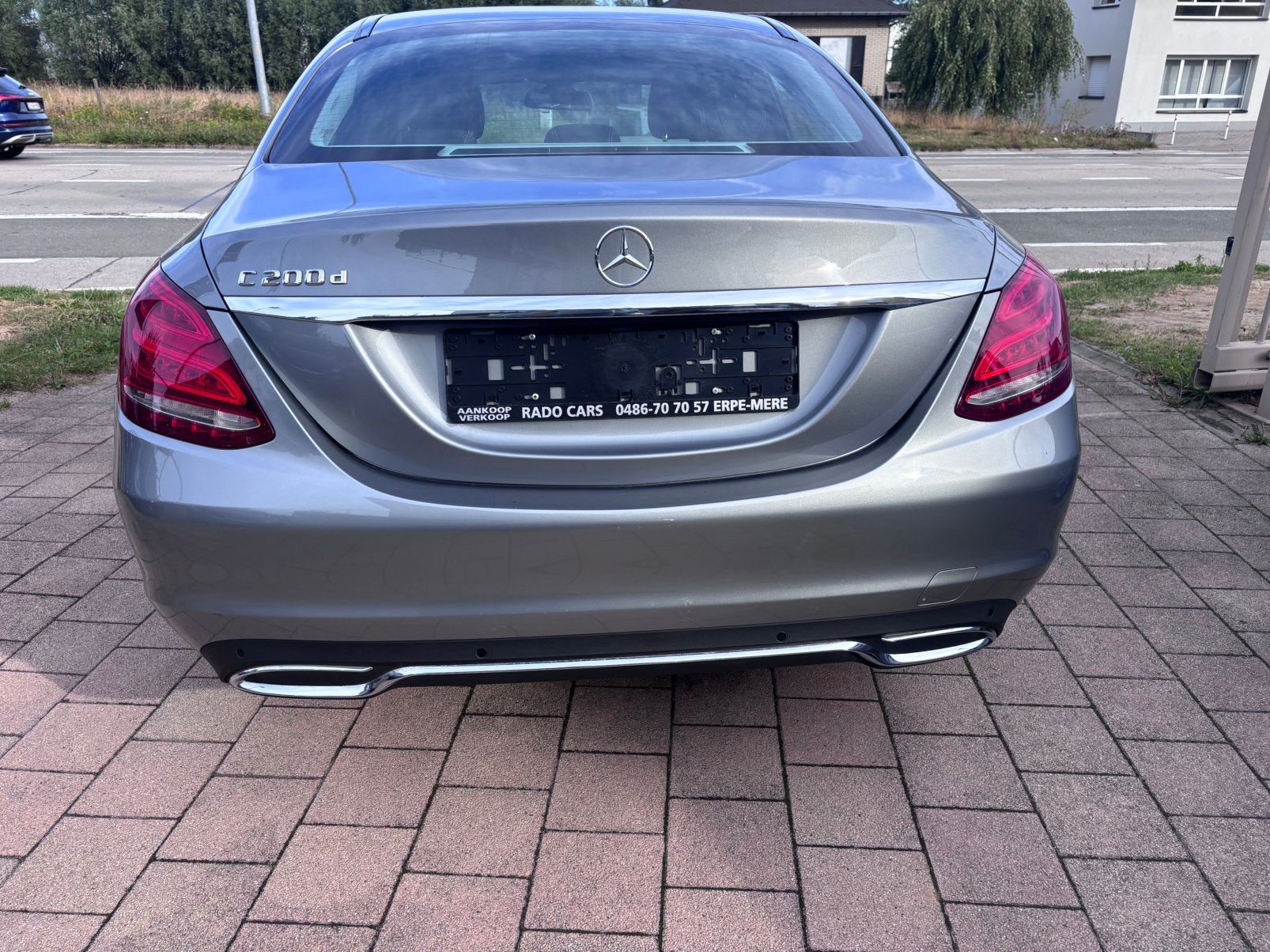 Mercedes c200 diesel van 2015, Cuir, Argent ou Gris, Achat, Entreprise