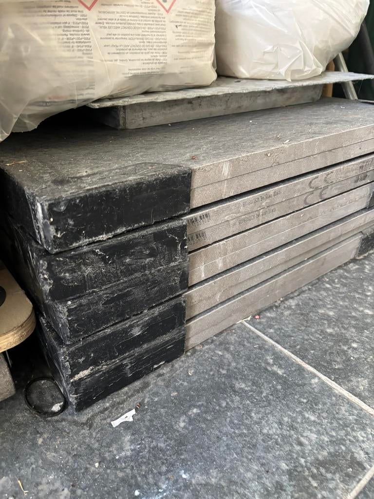 Tegels Terras/ Garage Anti Slip, Ophalen, Nieuw