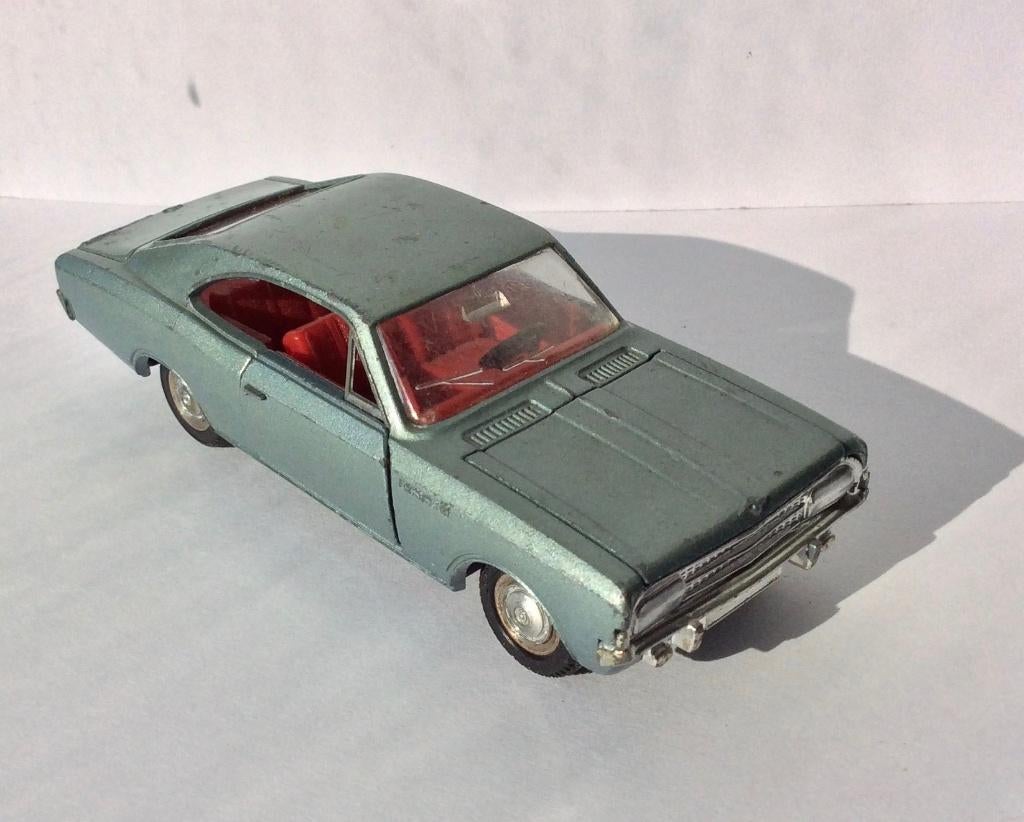 Dinky Toys - origineel - Opel Record Coupé 1900 - Frans, Ophalen of Verzenden, Gebruikt, Auto, Dinky Toys