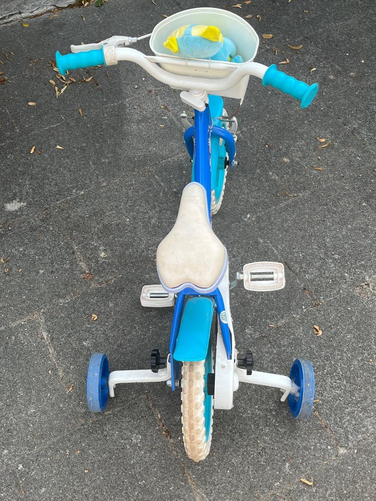 Kinderfiets, Ophalen