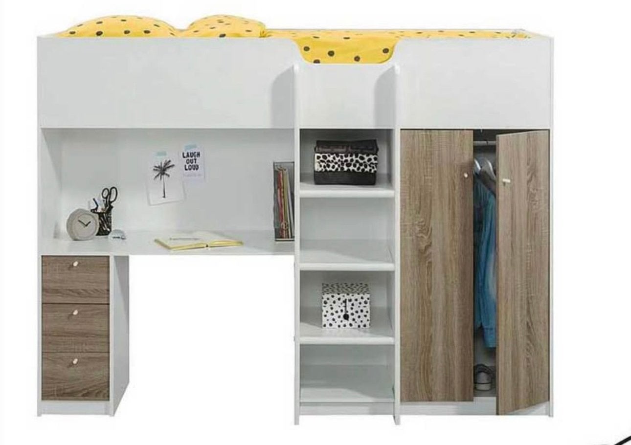 Hoogslaper, Kinderen en Baby's, Kinderkamer | Stapelbedden en Hoogslapers, Ophalen, Gebruikt, Hoogslaper