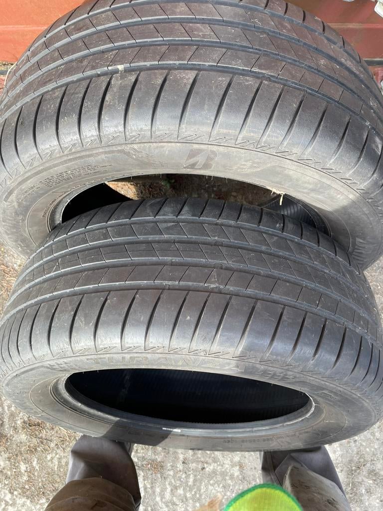Pneus d'été Bridgestone Turanza 255/55r18 2 pièces = 90€, Enlèvement, Pneus été