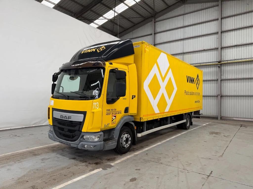 DAF LF 220 EURO 6 BLATT/BLATT -LAMMES/LAMMES - SCHALT/ MANUE, Autos, Camions, 299 ch, Achat, Euro 6, Entreprise