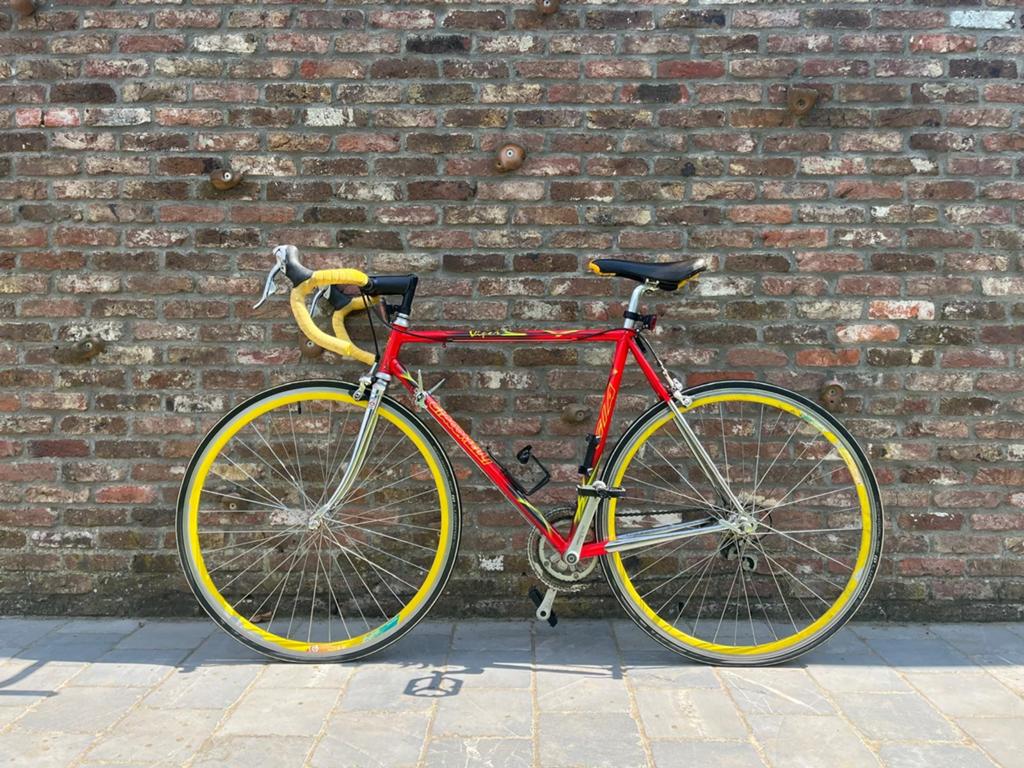 Retro koersfiets Viper Giacomelli, Ophalen