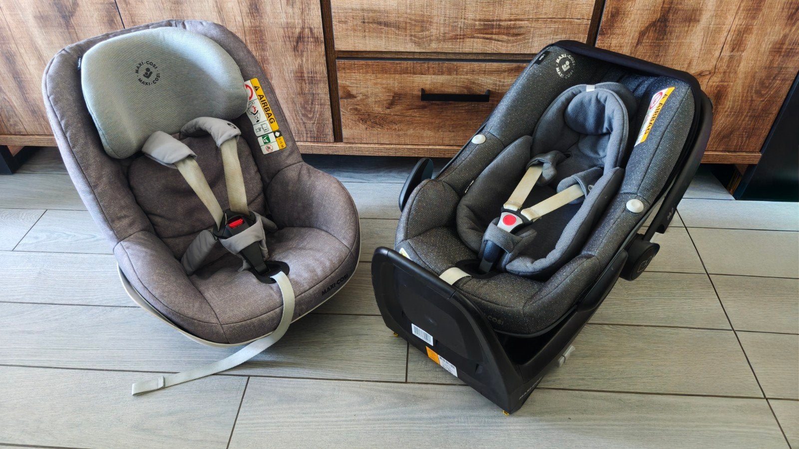 Complete Maxi-Cosi set Pebble Pro+Pearl Pro+FamilyFix One, Mode veille, 0 à 18 kg, Enlèvement, Utilisé