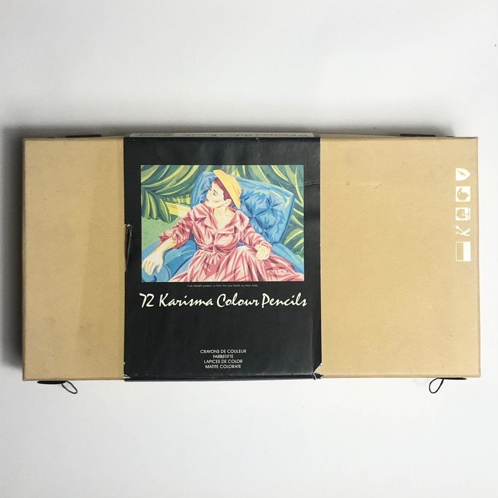 72 Karisma colour pencils, Ophalen of Verzenden, Gebruikt, Potlood of Stift