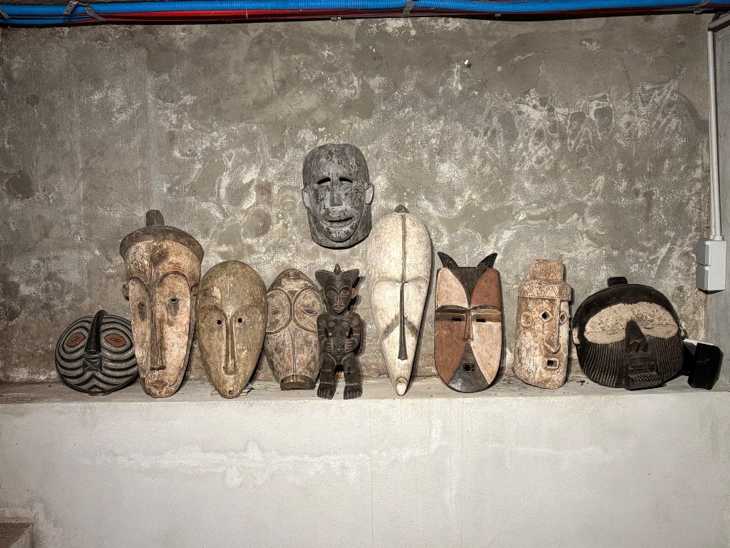 masques africains en bois sculpté fait main - Art tribal, Antiquités & Art, Enlèvement ou Envoi, Sculpté, Bois