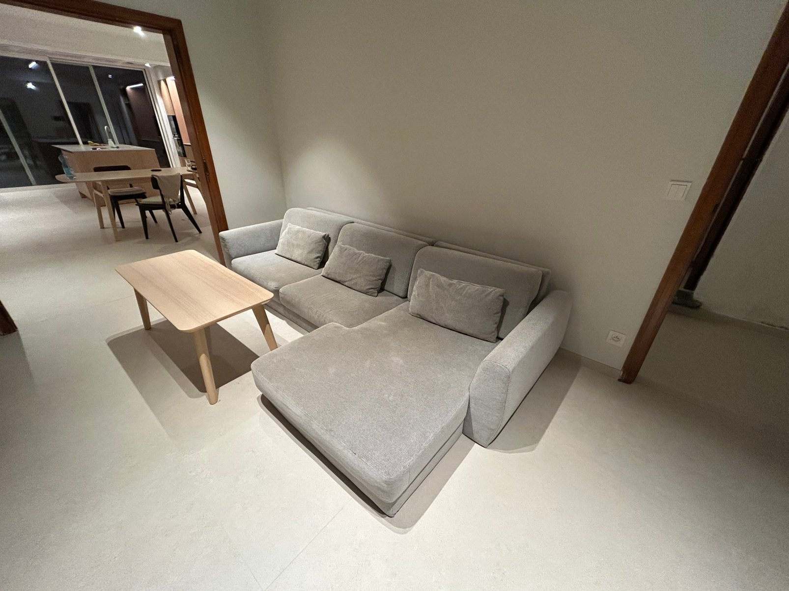 Ikea zetel SLATOP, Enlèvement ou Envoi, Utilisé, Trois personnes, Banc d'angle