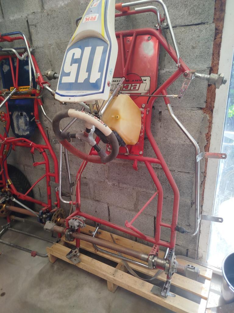 Châssis de kart marque tecno (année 2000), Sports & Fitness, Karting, Enlèvement