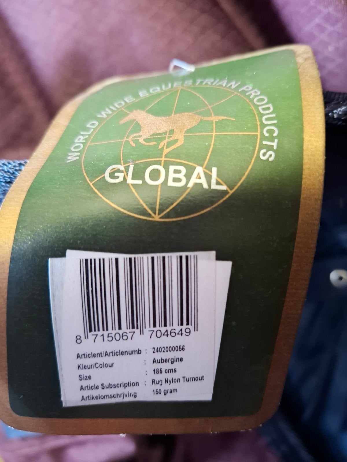 global deken  nieuw, Enlèvement, Neuf, Couverture
