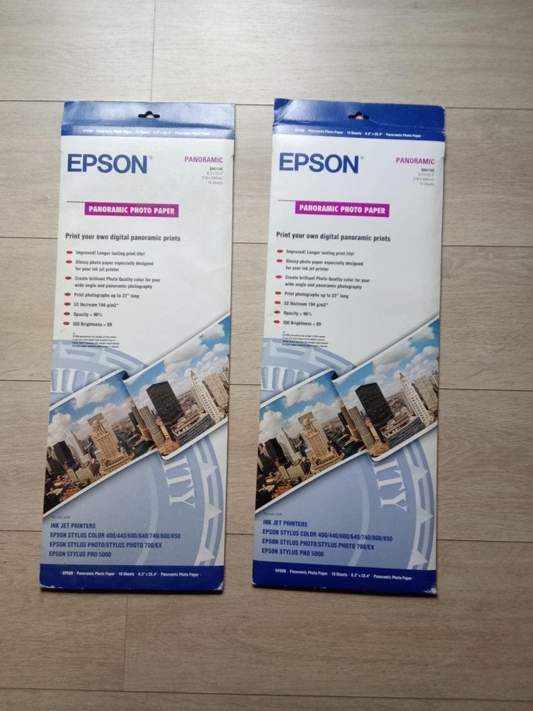 Epson Stylus Panoramic Pro 5000 fotopapier, Fotopapier, Ophalen of Verzenden, Nieuw, Epson