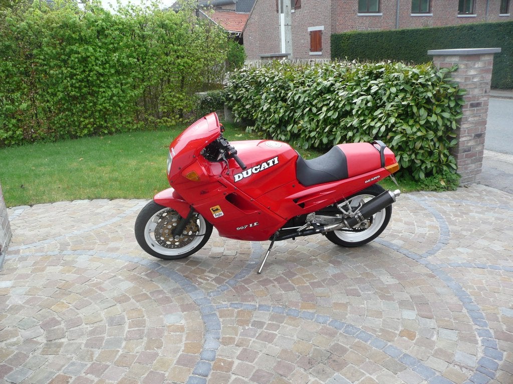 Moto ducati907 ie, Tourisme, Occasion, Plus de 35 kW, Échappement sport