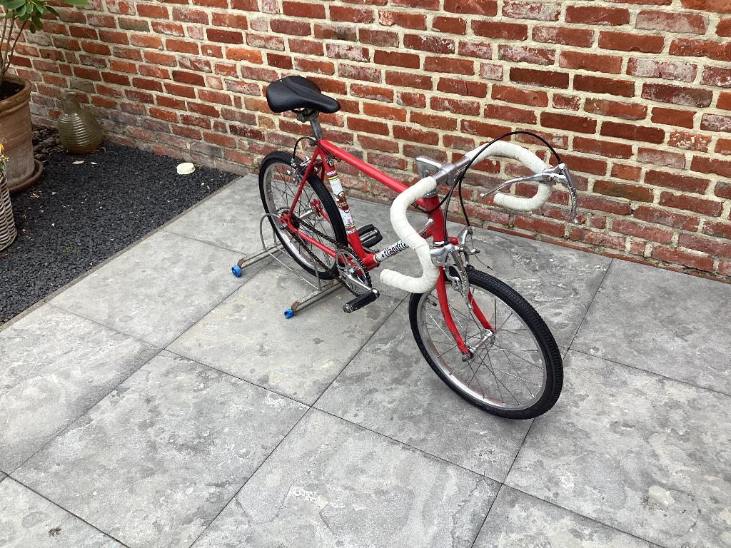 Flandria 16 inch koersfietsje, Frein sur jante, Enlèvement, Utilisé, 16 pouces