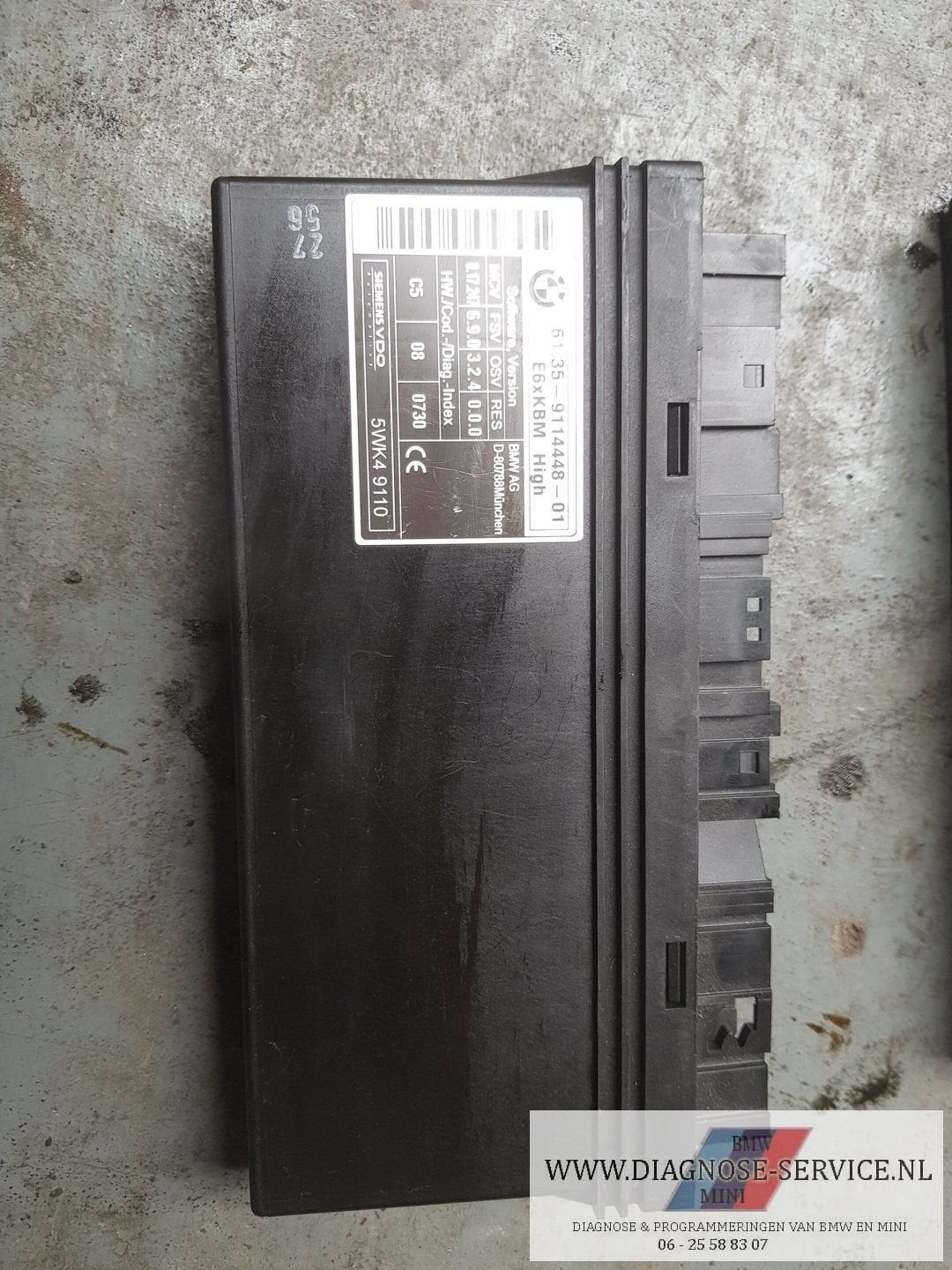 BMW E61 E61 LCI 5er BODY CONTROL KBM MODULE High 9114448, Auto-onderdelen, Gebruikt, -, -, Ophalen of Verzenden