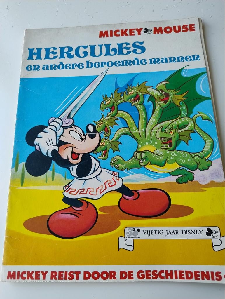 Mickey Mouse strip: Hercules en andere beroemde mannen, Boeken, Ophalen of Verzenden