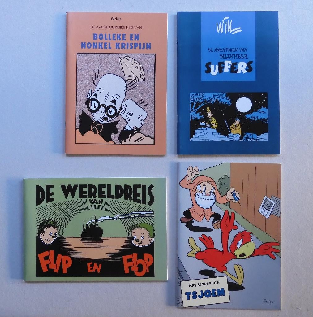 4 x Brabantstrip vakantiealbums - Buth - Will - Ray - Sirius, Boeken, Stripverhalen, Verzenden, Nieuw, Diversen, Meerdere stripboeken