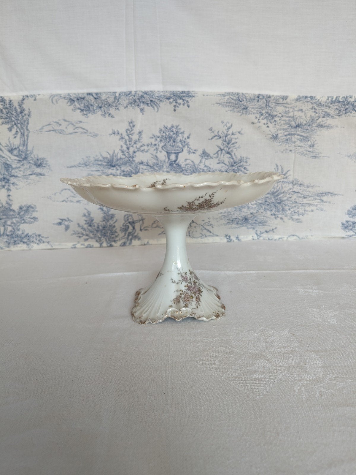 🥣 Compotier vintage Rosenthal porcelaine fleurs, Enlèvement ou Envoi