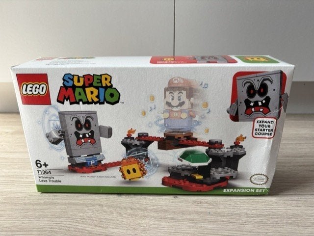 Lego Super Mario Uitbreidingsset Whomps lavafort 71364, Ophalen, Compleet, Overige thema's, Lego