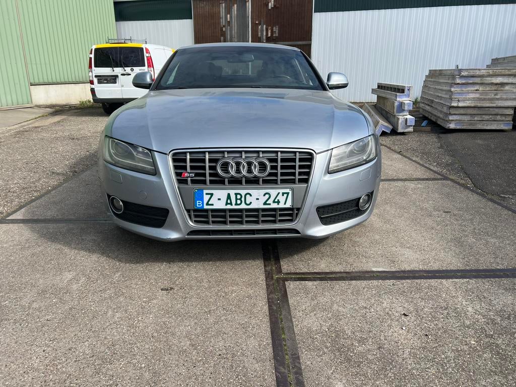 Audi A-5  bj-2009  120-kw 2.7 Tdi SLine, Auto's, Audi, Automaat, Euro 5, Zwart, Bedrijf