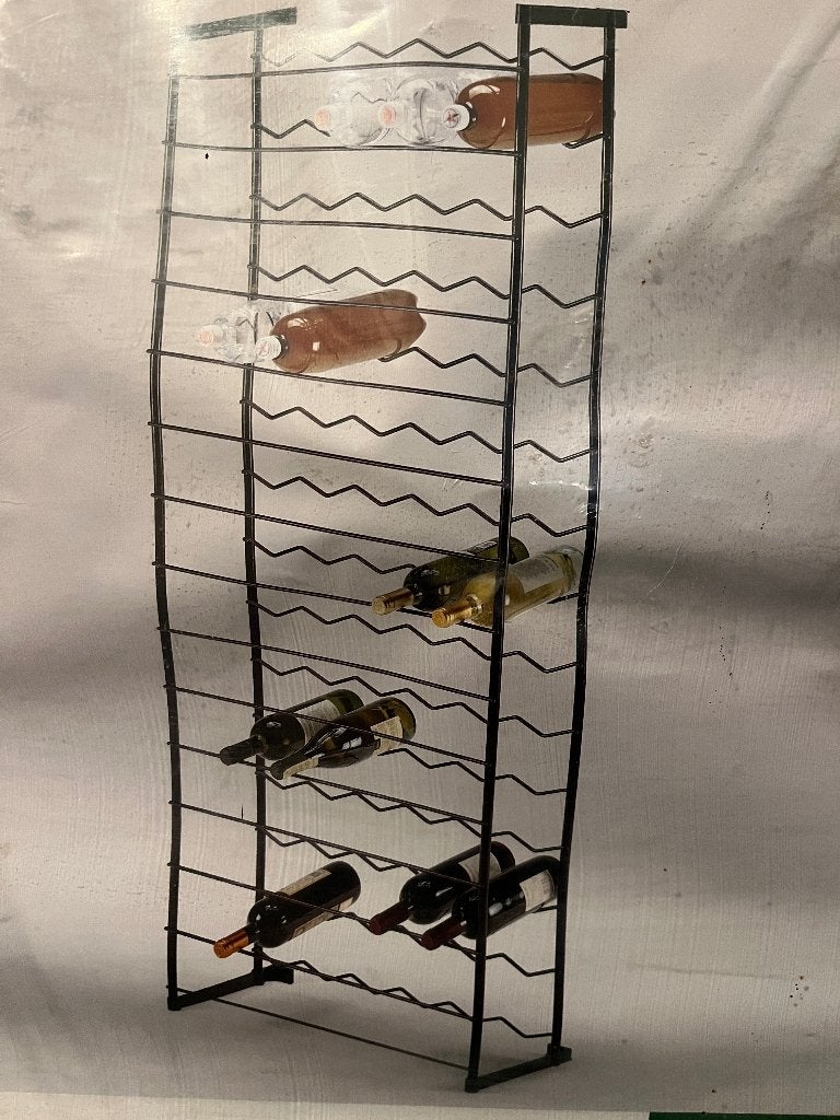 Wijnrek / drankenrek 90 flessen, Huis en Inrichting, Woonaccessoires | Wijnrekken, Nieuw, 75 cm of meer, Metaal, 25 flessen of meer