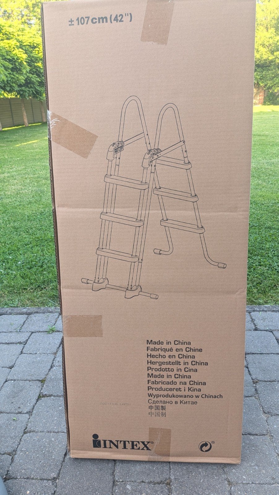Échelle / pompe intex neuves, Ophalen, Ladder