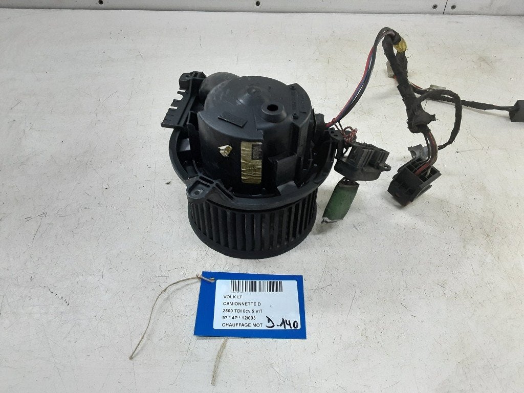 KACHELMOTOR Volkswagen LT II (01-1996/07-2006), Auto-onderdelen, Gebruikt, Volkswagen, Mevr. I. Hauben, Rue de l'Espoir 34 34
4030  GRIVEGNÉE, BE