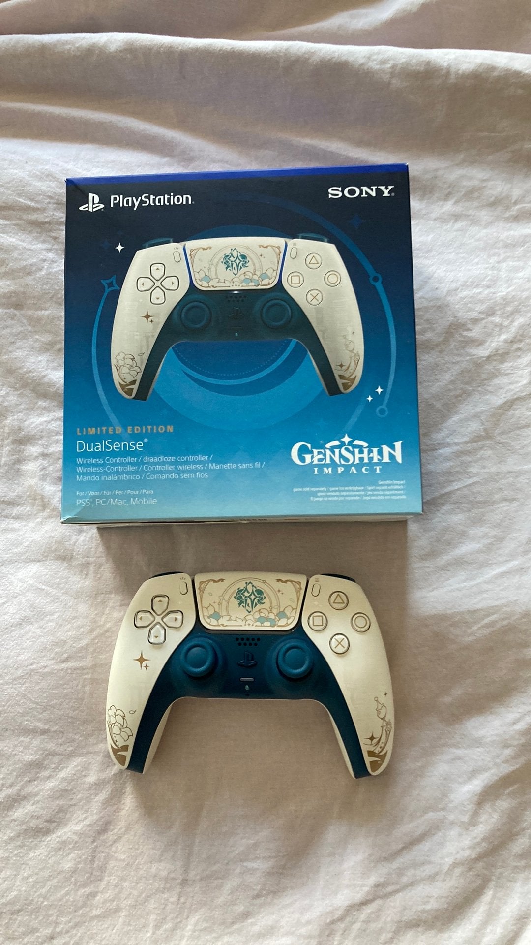 Ps5 controller genshin impact, Ophalen of Verzenden, Zo goed als nieuw