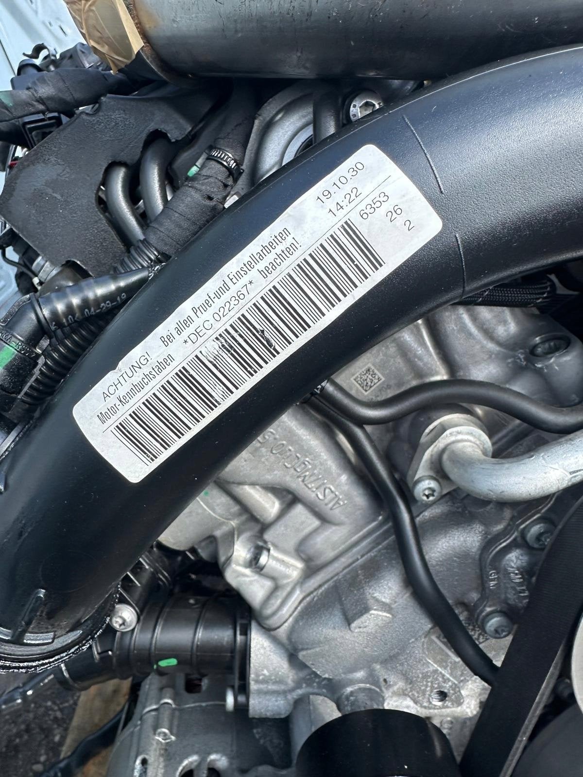 Moteur DECA Nu A5 AUDI A4, Envoi, Utilisé, Daihatsu