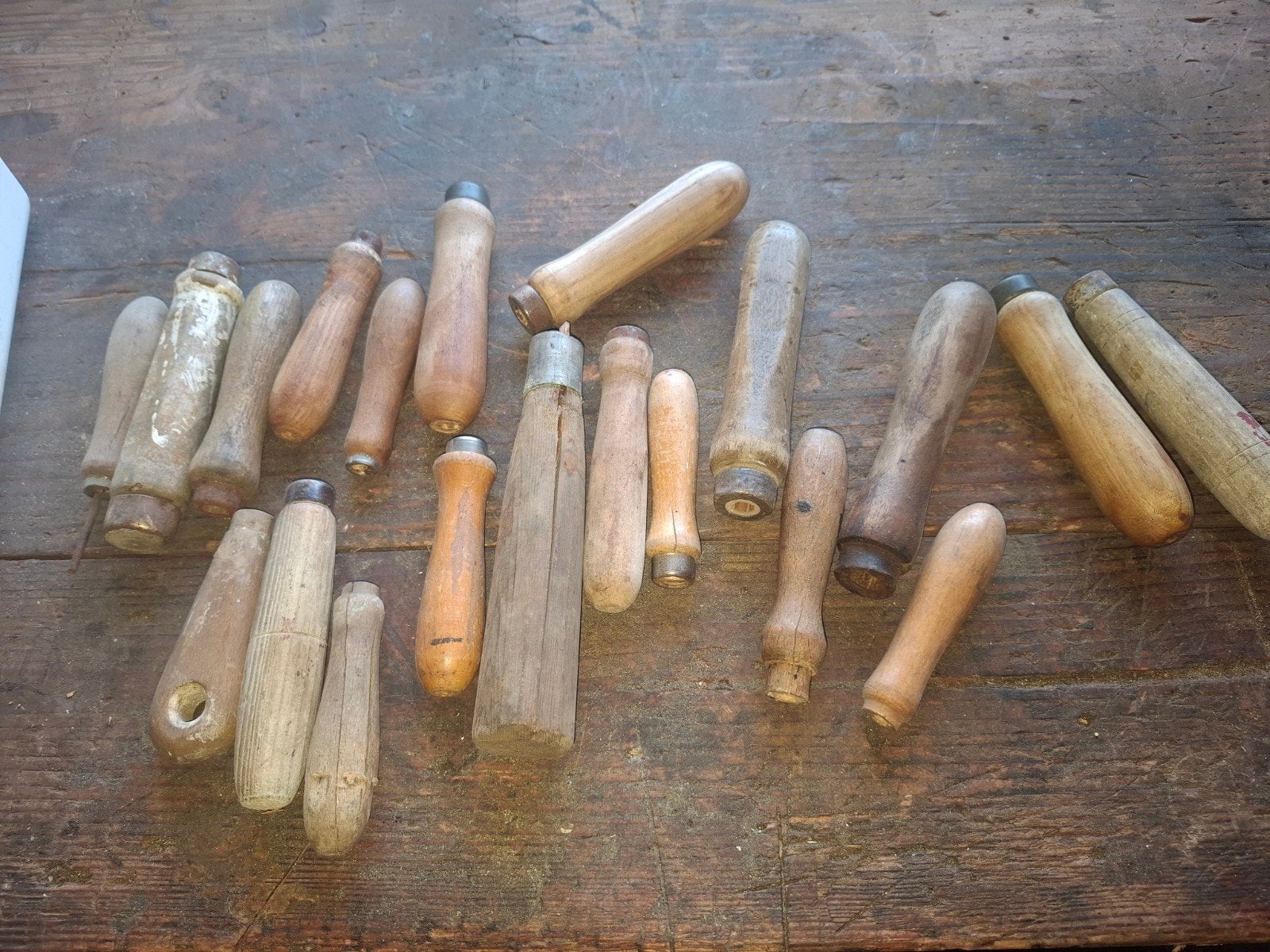 20 houten handgrepen voor vijl, Ophalen of Verzenden