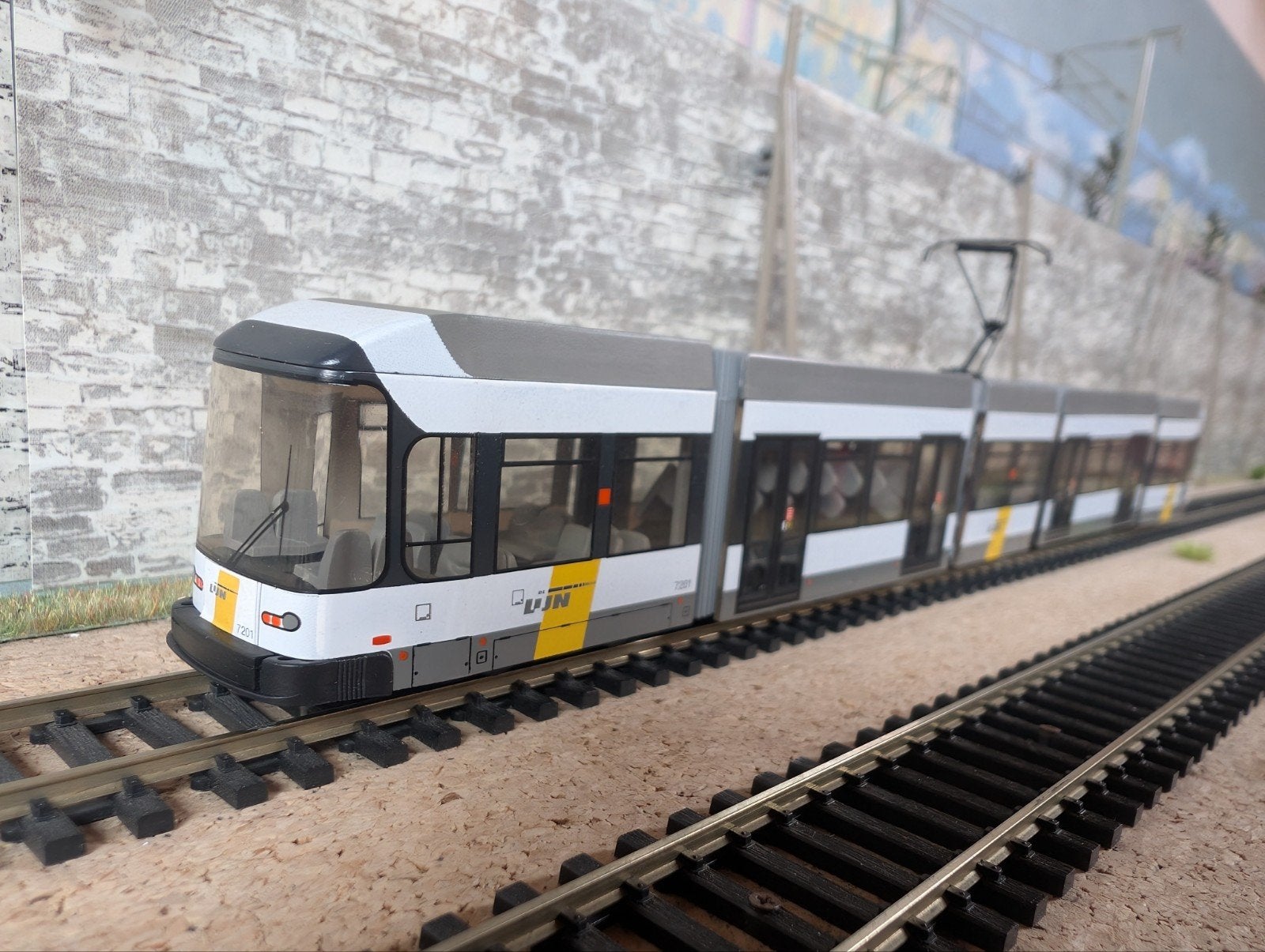 Jocadis | MGT6 Hermelijn | 7201 |  Delijn Antwerpen | 1/87, Neuf, Autres marques, Enlèvement ou Envoi, Set de Trains