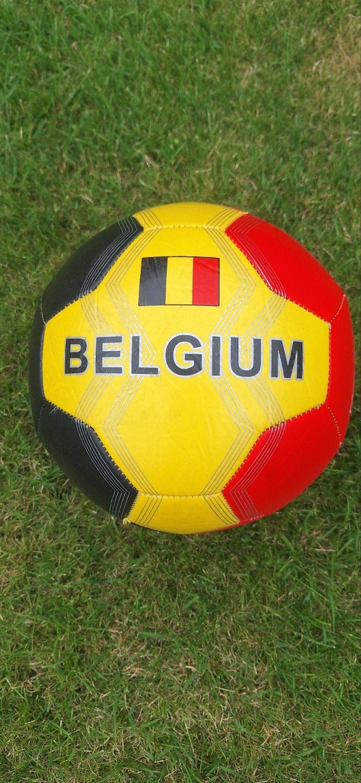 Nieuwe lederen voetbal Belgium, Enlèvement