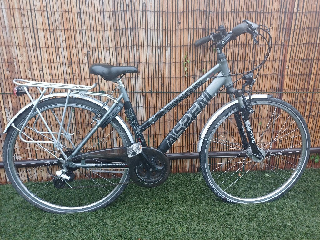 Meisjesfiets ,damesfiets maat 49, Ophalen, Gebruikt, Velgrem, 47 tot 50 cm