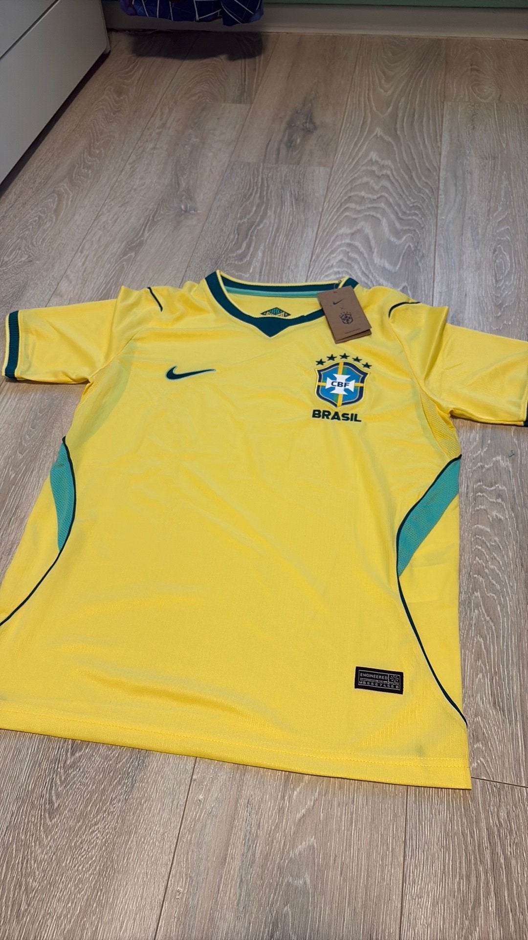 Maillot Bresil jaune, Taille M, Enlèvement ou Envoi, Neuf, Maillot