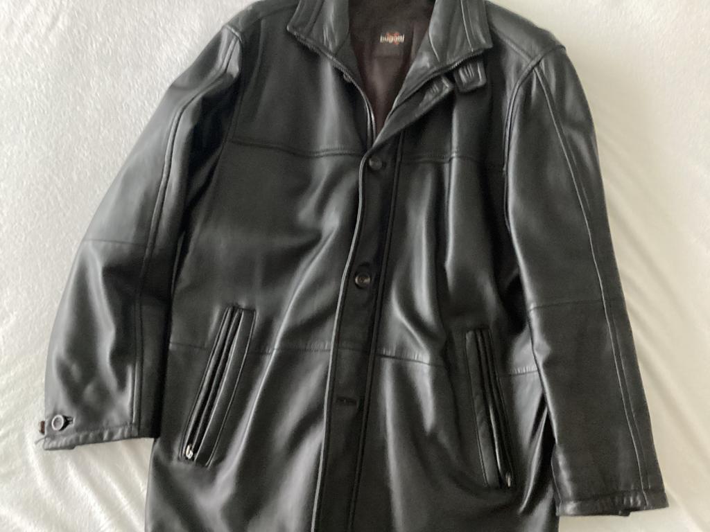 Ledere winter jas, Kleding | Heren, Ophalen, Zo goed als nieuw, Maat 56/58 (XL)