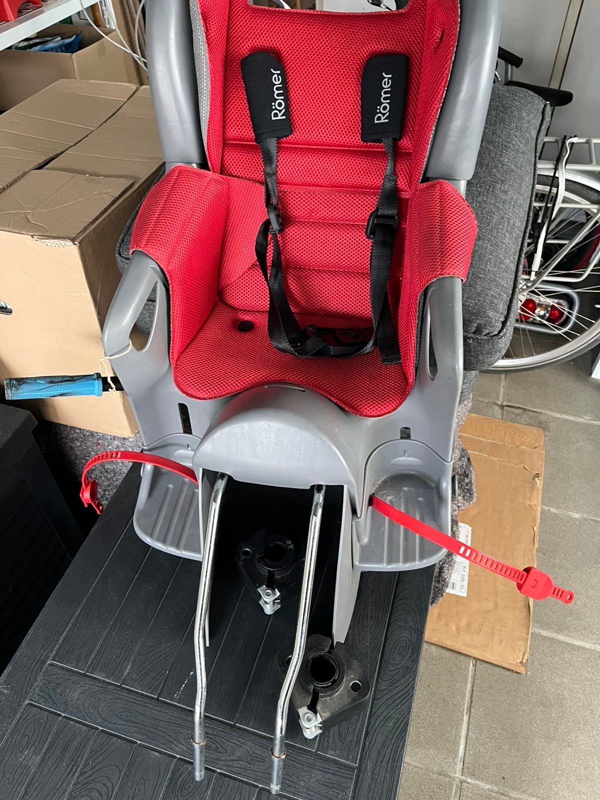 Fietsstoel, Fietsen en Brommers, Ophalen, Achterzitje, 9 t/m 18 kg, Gebruikt