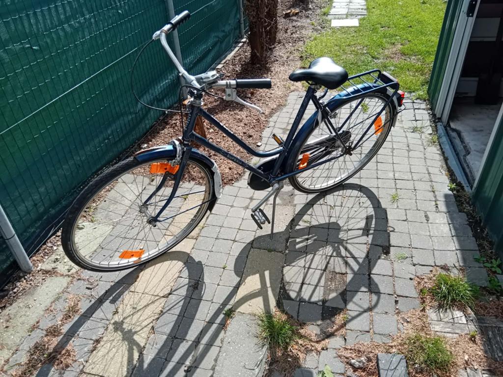3 damesfietsen, Ophalen