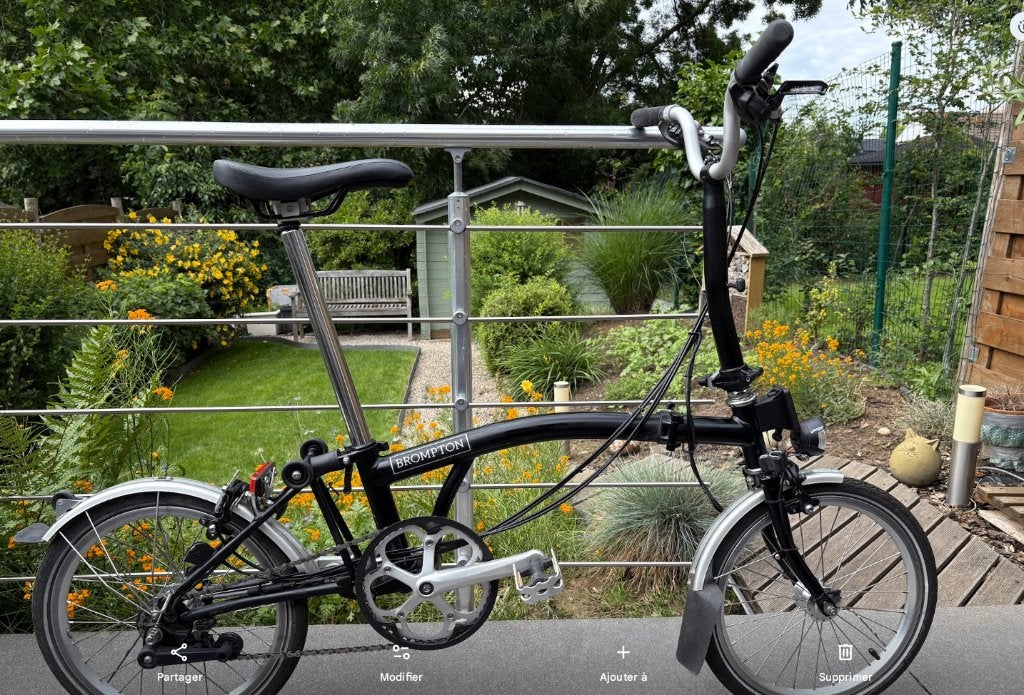 Brompton M6N, Vélos & Vélomoteurs, Vélos | Vélos pliables, Comme neuf, Brompton, Totalement pliable, Enlèvement