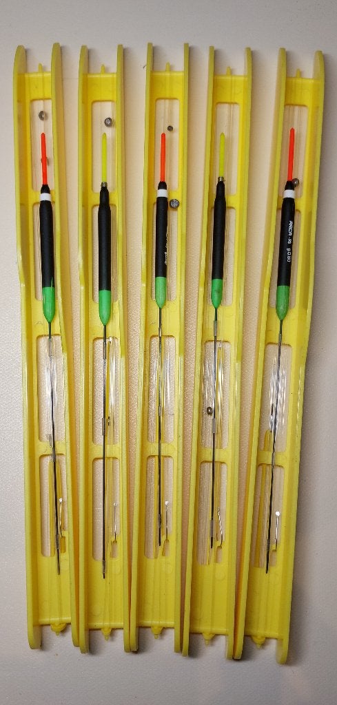 5 zelfgemaakte vislijntjes set 68, Ophalen of Verzenden, Nieuw, Vaste hengel