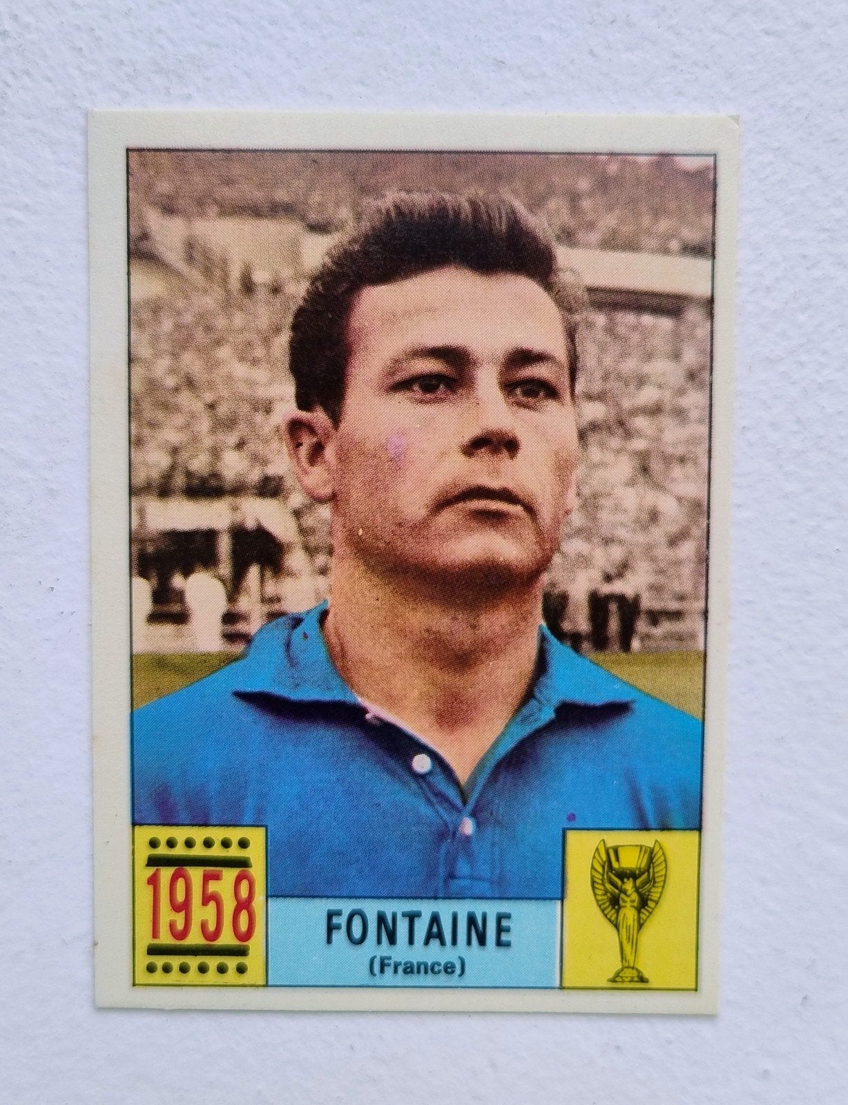 Panini Mexico 70:1958 Fontaine (France), Envoi